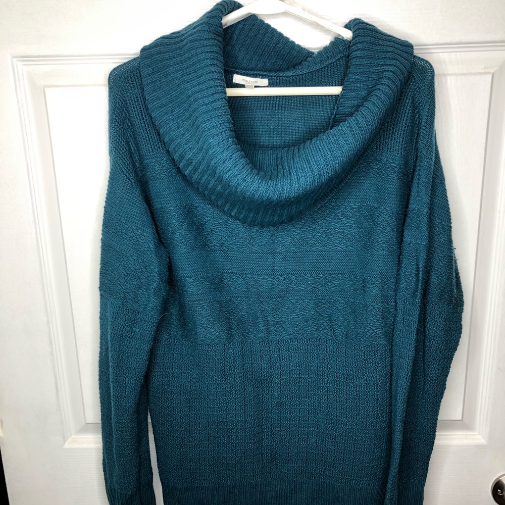 Swoop neck sweater